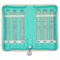 KnitPro Mindful Gracious Set - Stainless Steel Double Point Needles - 6 Sizes US 0, 1, 1.5, 2, 2.5 & 3
